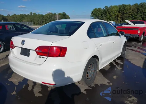 2012 Volkswagen Jetta 2.5L Se from USA, damaged, VIN 3VWDX7AJ9CM368575